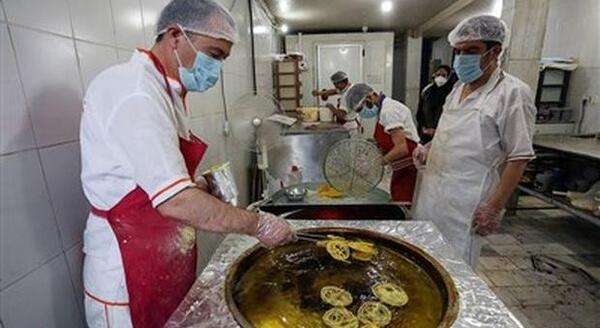 عکس دختر زولبیا و بامیه