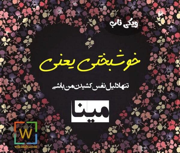 عکس مینا جان