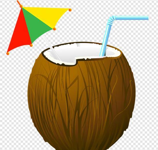 عکس داخل نارگیل