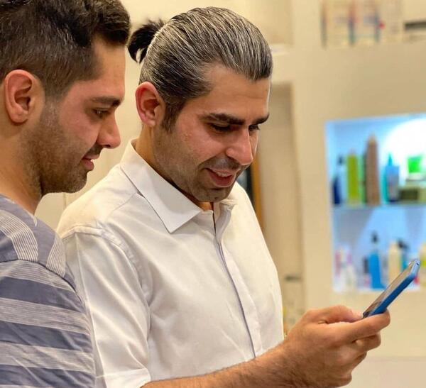 عکس آرون افشار بعد لاغری