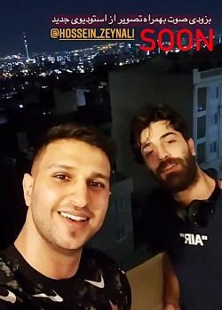 عکس مهراب خسته صدا در باشگاه