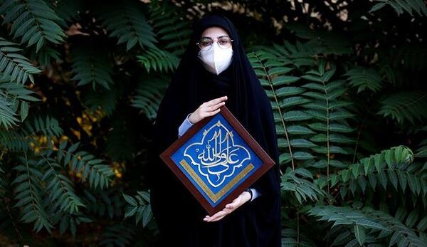 عکس یه دختر چادری
