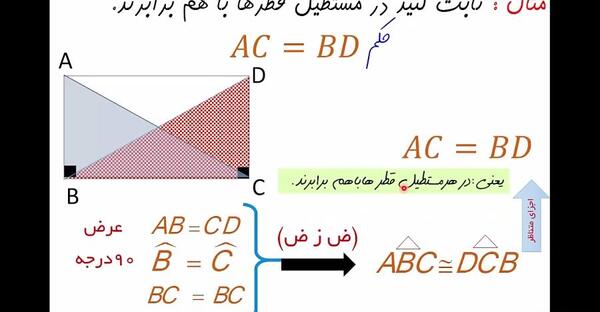 عکس قطر در ریاضی