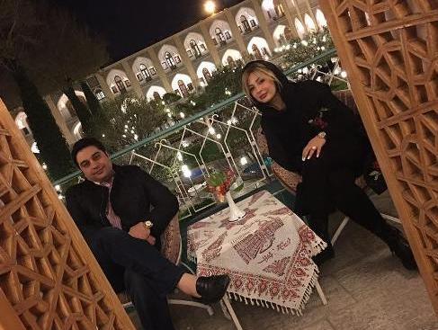 عکس های نیوشا ضیغمی در شب یلدا