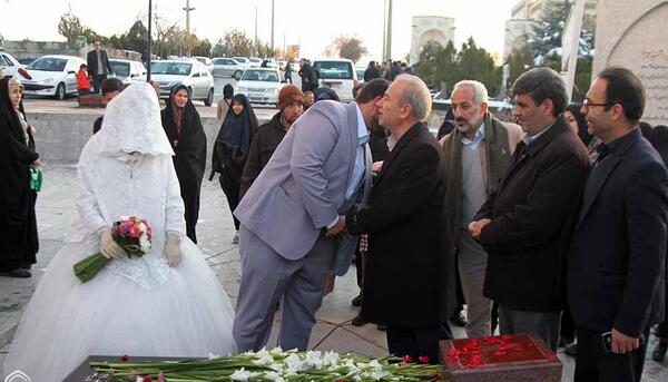 عکس عروسی گلزار