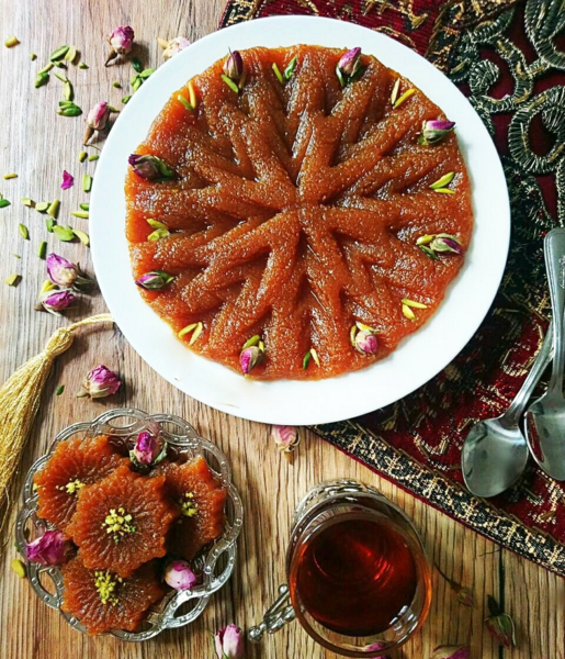 عکس حلوا سفید