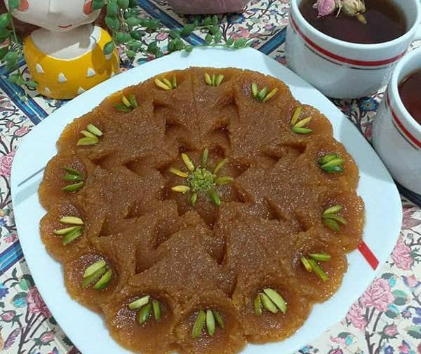 عکس حلوا سفید
