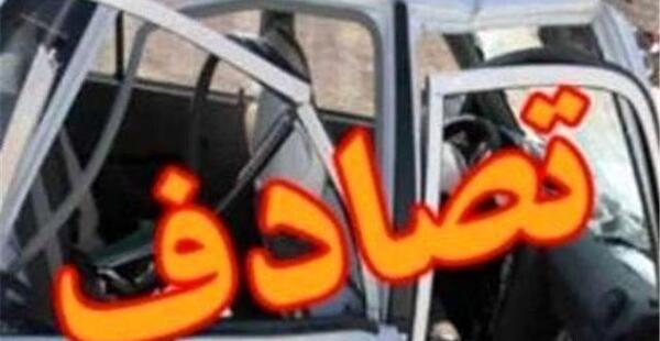 عکس تصادف سانتافه در پیربازار رشت