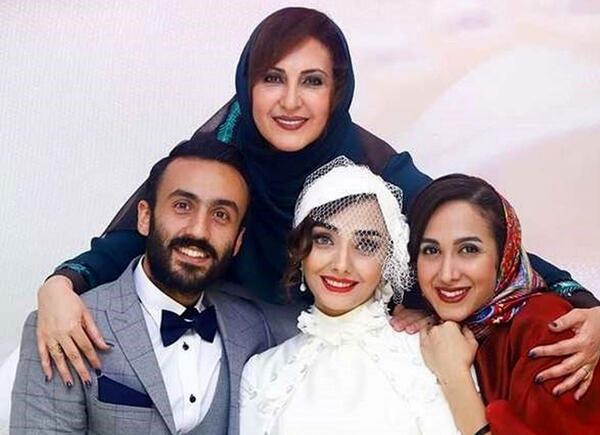 عکس نیوشا ضیغمی عروسی