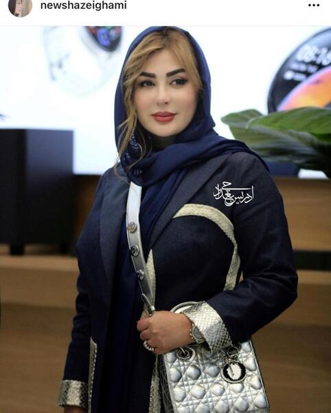 عکس نیوشا ضیغمی عروسی