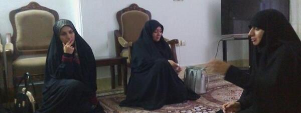 عکس دختر چادری با همسرش