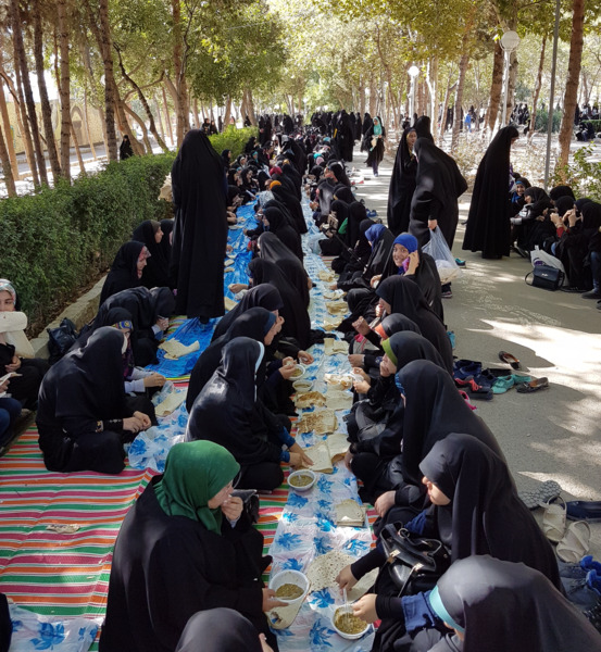 عکس صورت دختر چادری