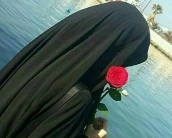 عکس صورت دختر چادری