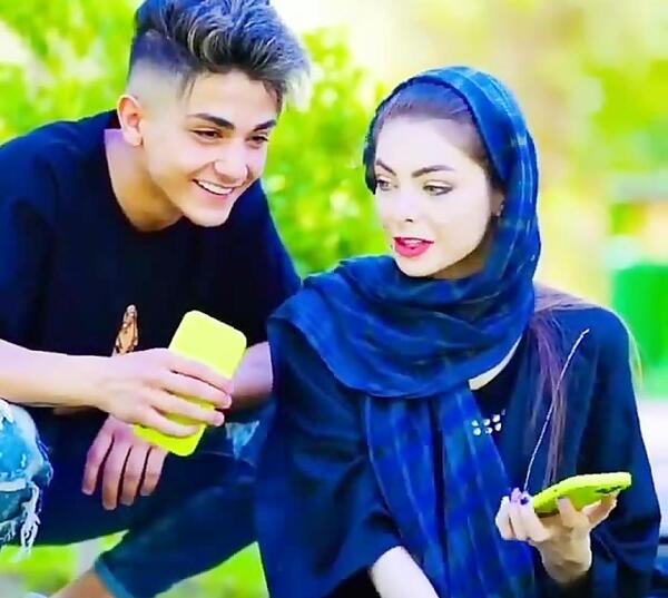 عکس امین و فرزانه