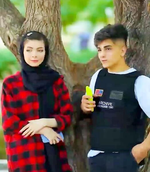 عکس امین و فرزانه