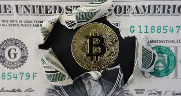 عکس بیت کوین دلار