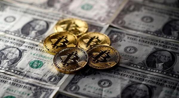 عکس بیت کوین دلار