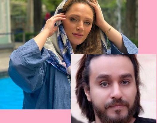 عکس نگین معتضدی و همسرش