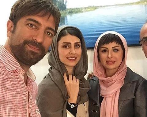 عکس نیوشا ضیغمی با مجید صالحی