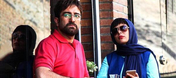 عکس نیوشا ضیغمی با مجید صالحی