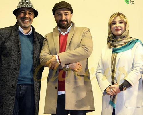 عکس نیوشا ضیغمی با مجید صالحی