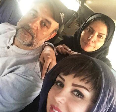 عکس نیوشا ضیغمی با مجید صالحی