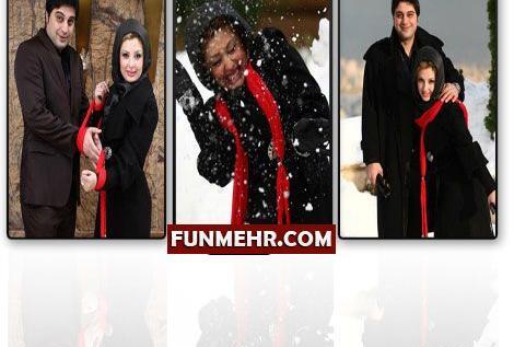 عکس نیوشا ضیغمی در مسکو