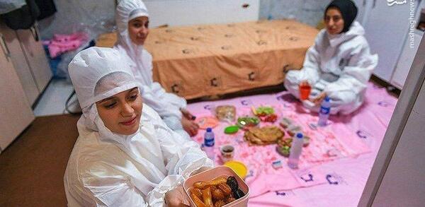 عکس روزه گرفتن دختر