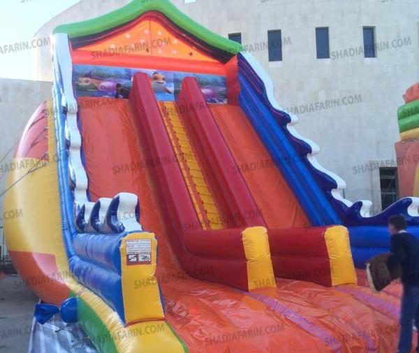عکس سرسره بادی