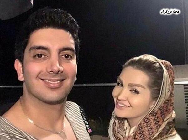 عکس هایی از همسر فرزاد فرزین