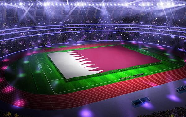 عکس استادیوم خلیفه قطر
