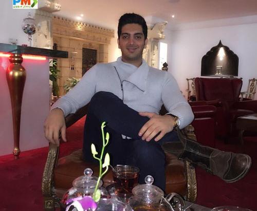 عکس همسر و فرزند فرزاد فرزین