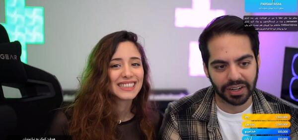 عکس میا و کوروش با هم