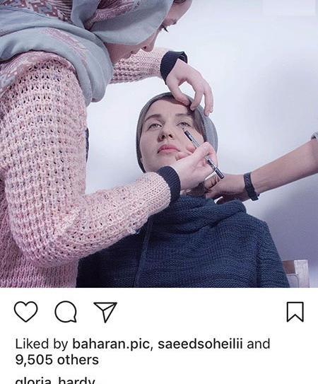 عکسهای بارداری گلوریا هاردی