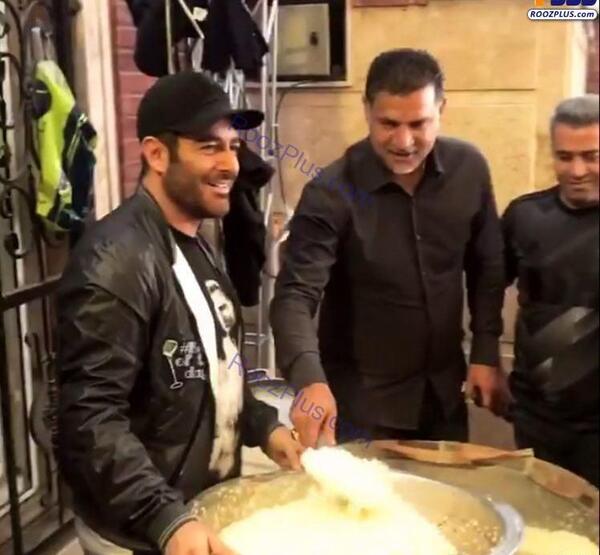 عکس محمد رضا گلزار در حرم امام رضا