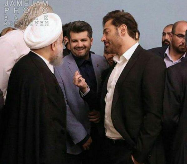 عکس محمد رضا گلزار در حرم امام رضا