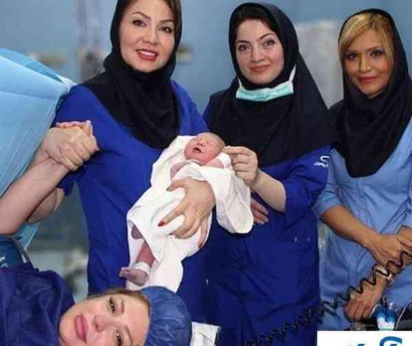 عکس نیوشا ضیغمی قبل عمل