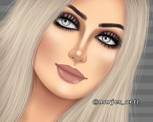 عکس پروفایل دخترونه عروسکی فانتزی