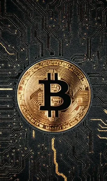 عکس با کیفیت از بیت کوین