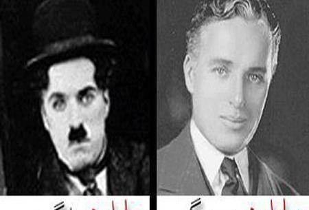 عکس واقعی چارلی چاپلین