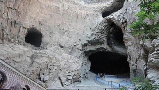 عکس واقعی غار اصحاب کهف