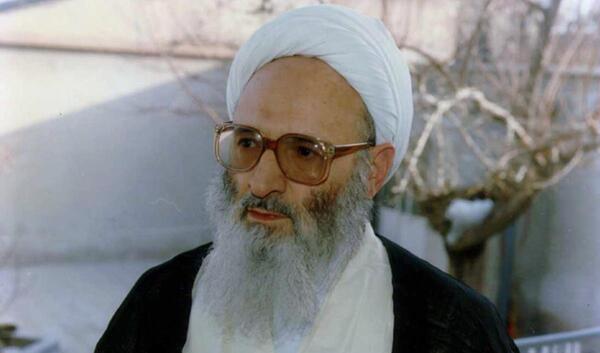 عکس نوشته تسلیت حسن زاده آملی