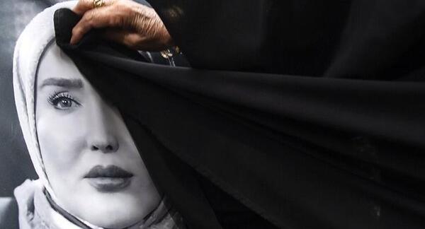 عکس زهره فکور صبور همراه با همسرش