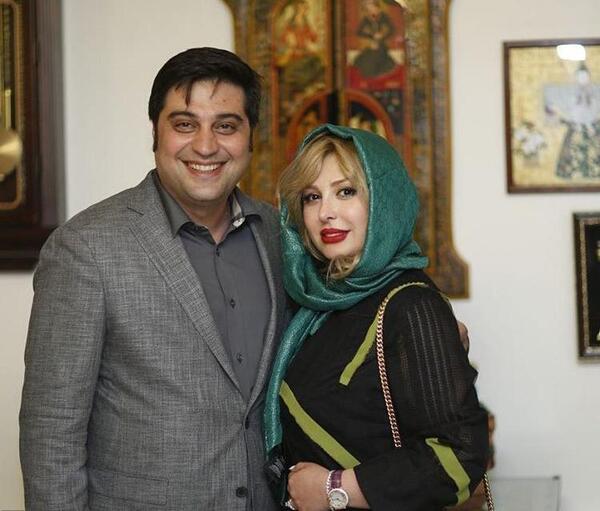 عکس نیوشا ضیغمی و ماشینش