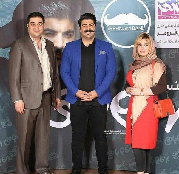 عکس نیوشا ضیغمی و ماشینش