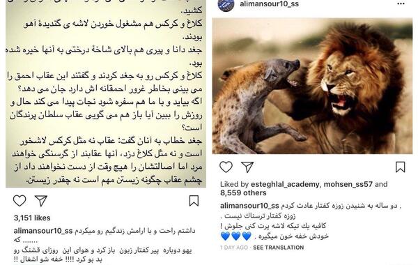عکس استقلال بغل شیر