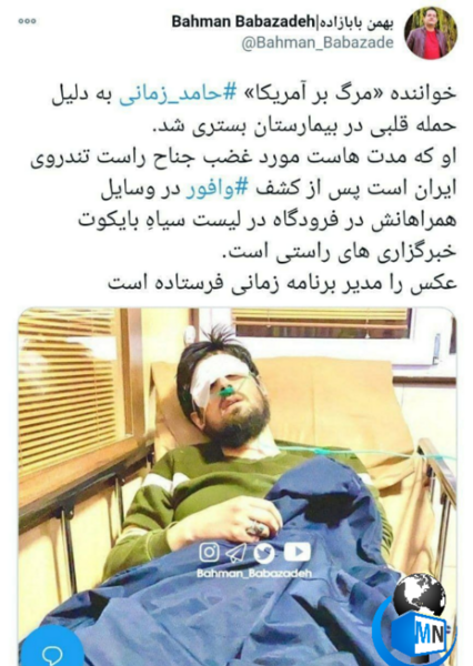عکس مهسا قرقانی همسر حامد زمانی