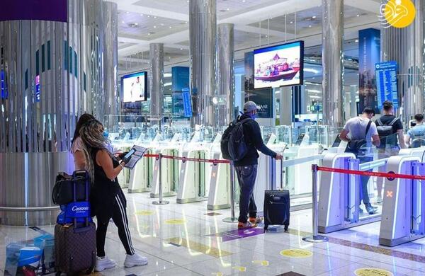 عکس داخل فرودگاه دبی