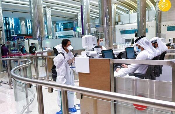 عکس داخل فرودگاه دبی