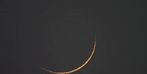 عکس هلال ماه رمضان ۱۴۰۳